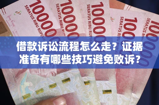 武汉借款诉讼流程怎么走？证据准备有哪些技巧避免败诉？
