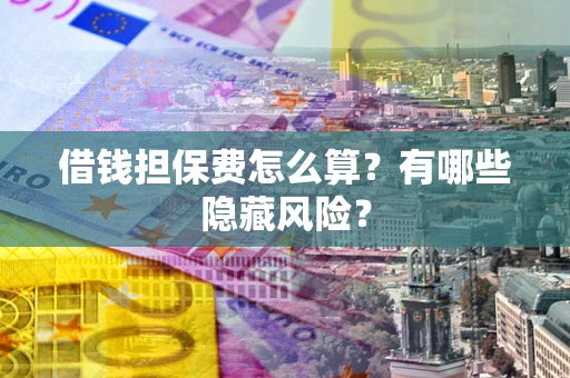 武汉借钱担保费怎么算？有哪些隐藏风险？