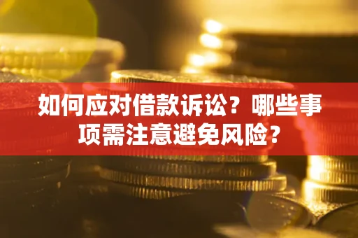 武汉如何应对借款诉讼？哪些事项需注意避免风险？