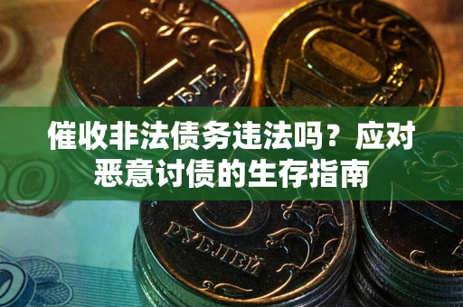 武汉催收非法债务违法吗？应对恶意讨债的生存指南