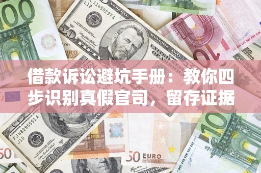 武汉借款诉讼避坑手册：教你四步识别真假官司，留存证据不踩雷