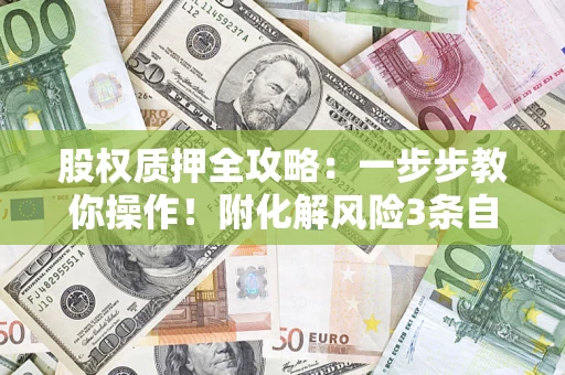 武汉股权质押全攻略：一步步教你操作！附化解风险3条自救法则