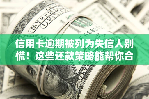 武汉信用卡逾期被列为失信人别慌！这些还款策略能帮你合法止损