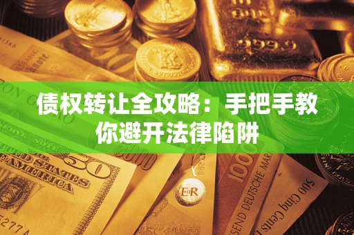 武汉债权转让全攻略：手把手教你避开法律陷阱