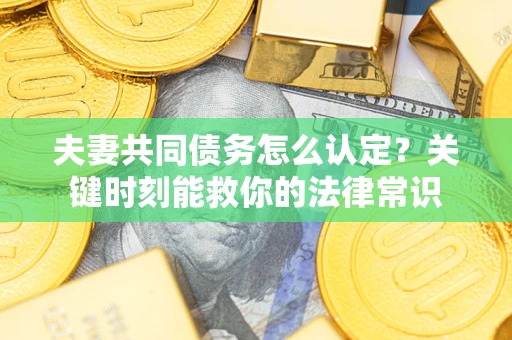 武汉夫妻共同债务怎么认定？关键时刻能救你的法律常识