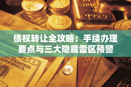 武汉债权转让全攻略：手续办理要点与三大隐藏雷区预警