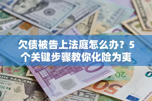 武汉欠债被告上法庭怎么办？5个关键步骤教你化险为夷