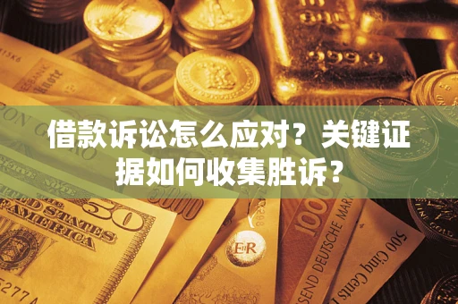 武汉借款诉讼怎么应对？关键证据如何收集胜诉？